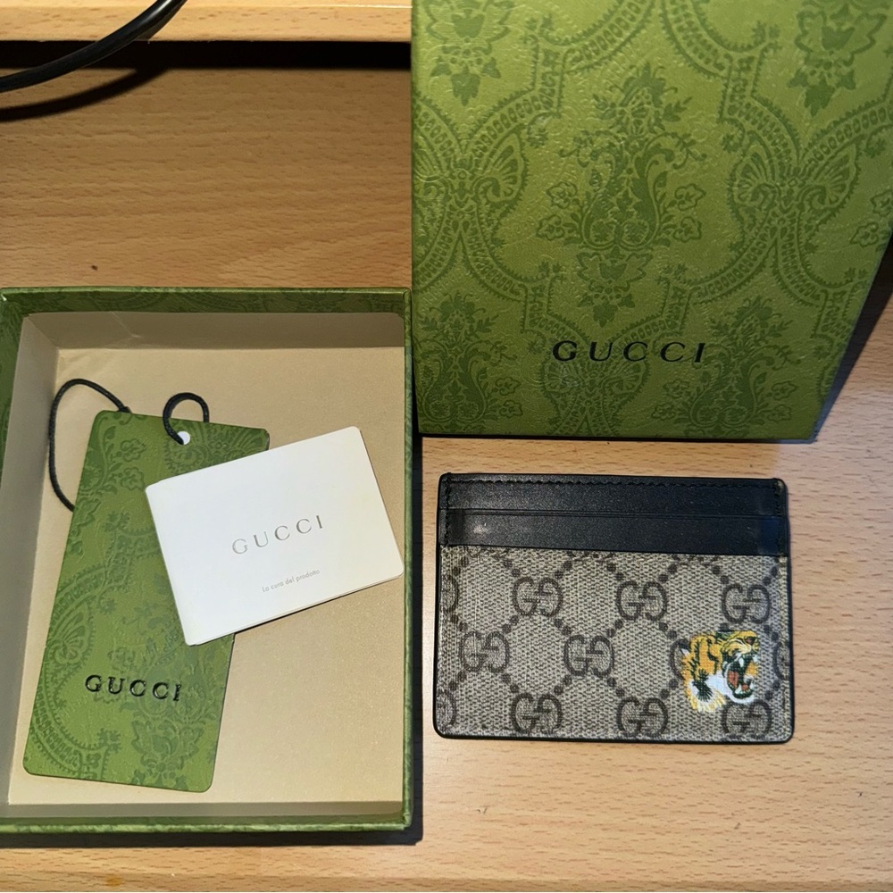 Gucci CUSTOM Tiger CardHolder